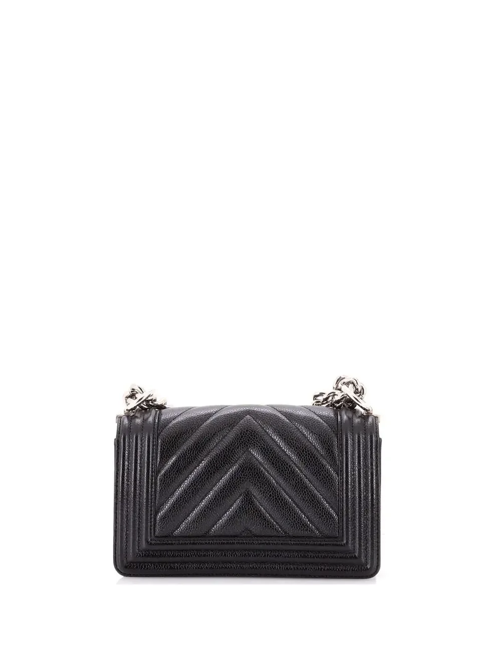 Chanel Boy Flap Bag Chevron Caviar #342998C41B